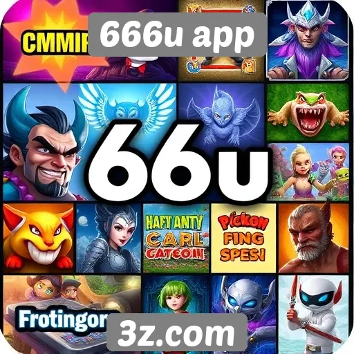 Diversidade de jogos disponíveis no 666u app